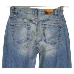 Nautica Jeans Co. Womens Size 4 Stretch Straight Leg Atlantic Style